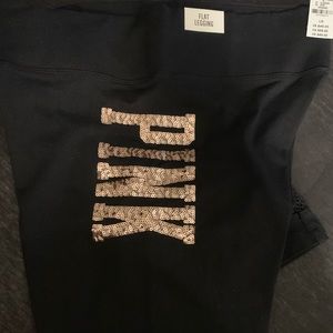 Vs pink bling legging